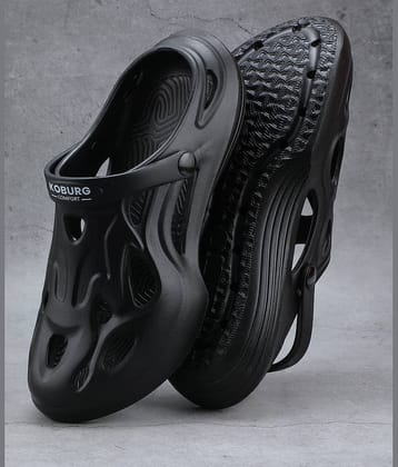 koburg - Black Men's Clogs