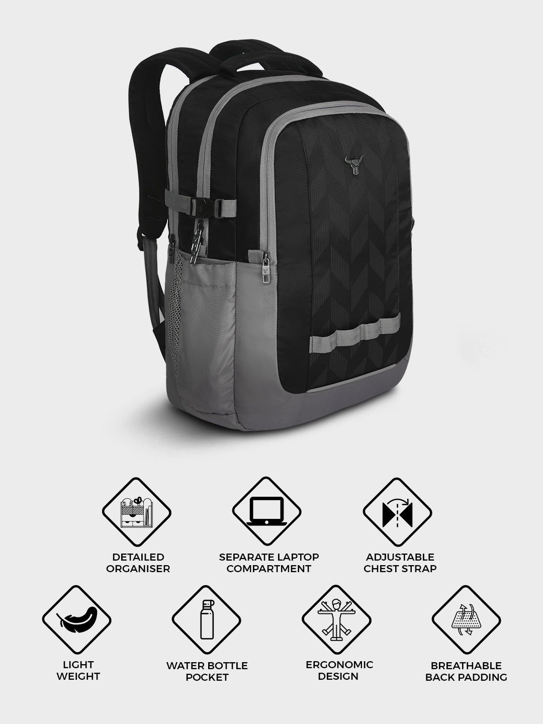 Zenova Laptop Backpack Zenova Laptop Backpack - Navy Blue
