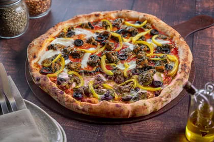 Pesto Chicken Pizza