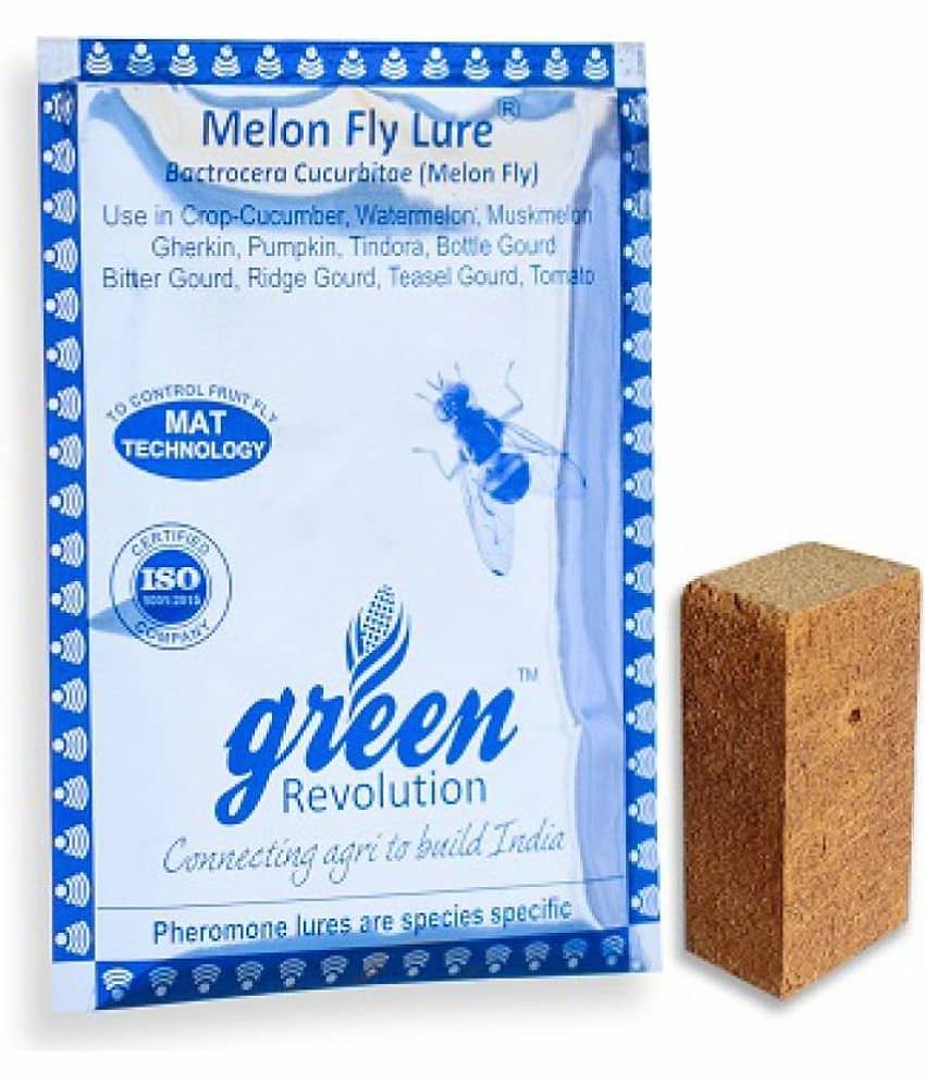 Melon Fly Pheromone Lure (Bactrocera cucurbitae pheromone lure) For Vegetable fruit fly pheromone trap pack of 10 only lure