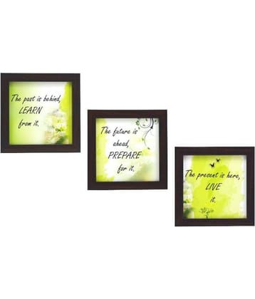 Indianara motivational Synthetic Painting With Frame