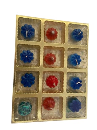 Mini Aromatic Floral Candles Set - Decorative Scented Candles for Home Decor