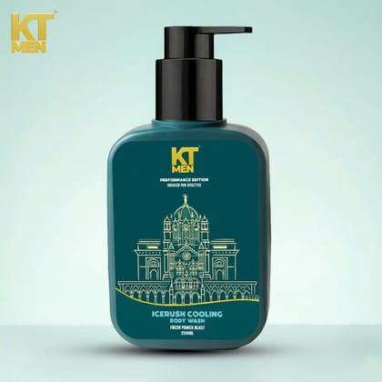 KT Men Ice Rush Cooling Body Wash - 250ml