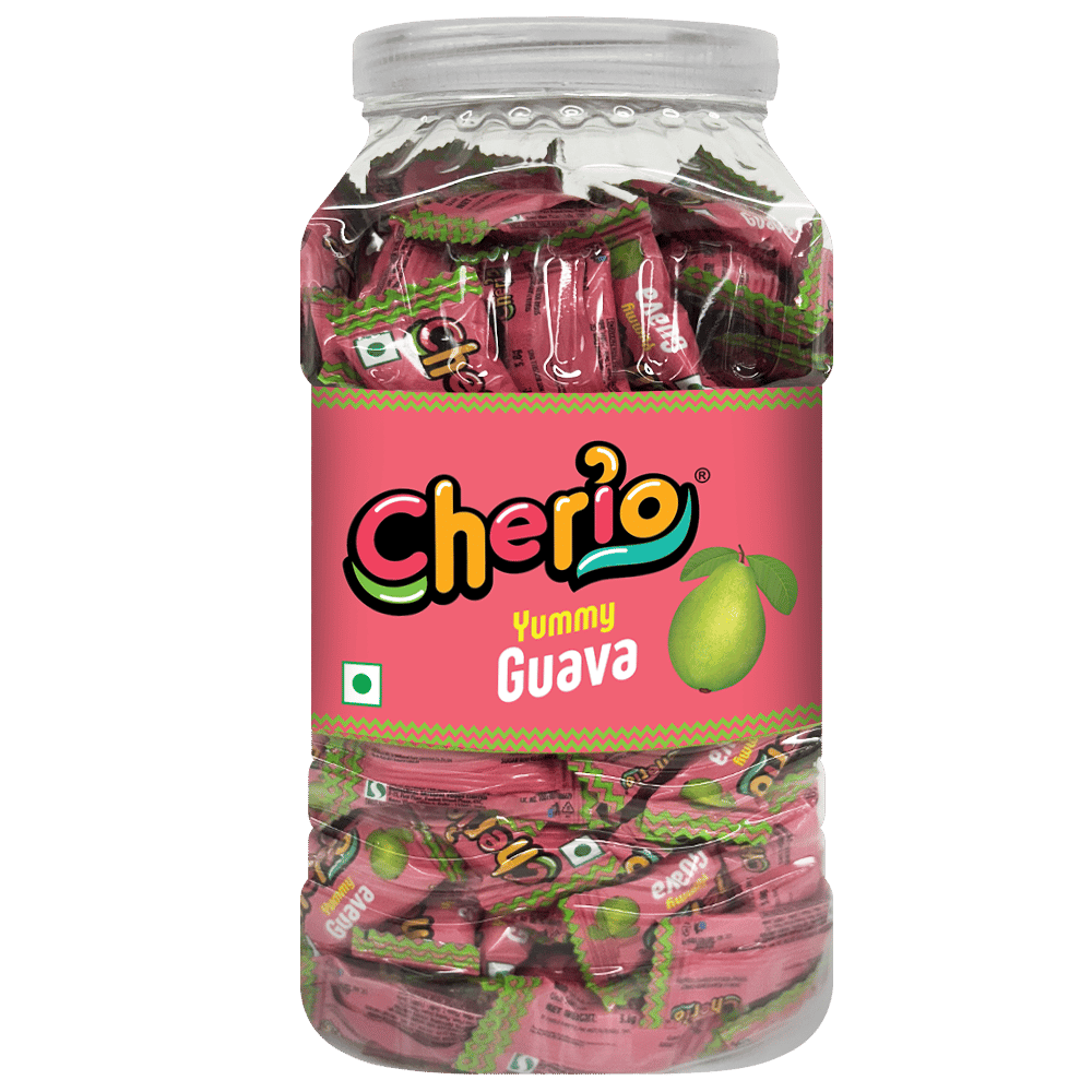 Cherio Candy Jar || Guava Candy || 205 Pieces || 779 Grams