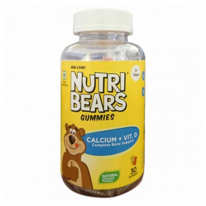 Nutribears Calcium Gummies, 30 Pcs