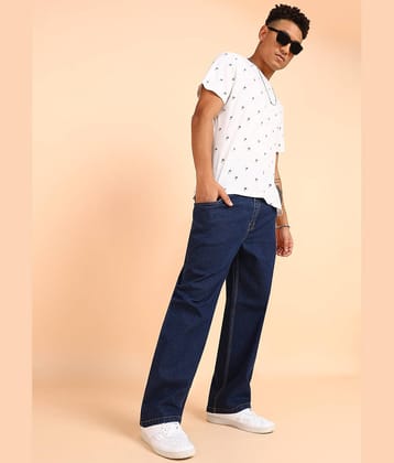 Montrez Straight Basic Men's Jeans - Blue ( Pack of 1 )