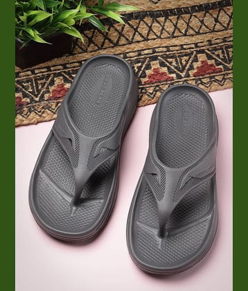 Bersache Grey Men's Thong Flip Flop