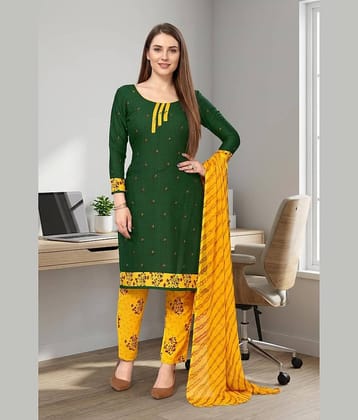 Kashvi Sarees Women's Crepe Unstitched Salwar Suit