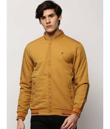 Showoff Nylon Men's Windcheater Jacket - Mustard ( Pack of 1 )