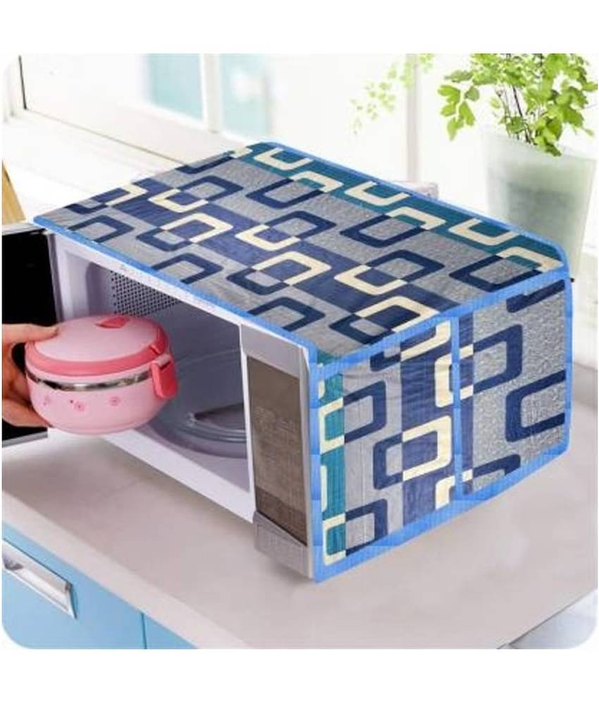 Single Polyester Blue Microwave Oven Cover 2325L