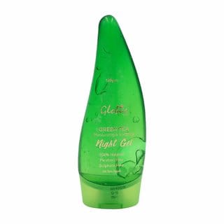 Globus Naturals Green Tea Moisturizing Night Gel.