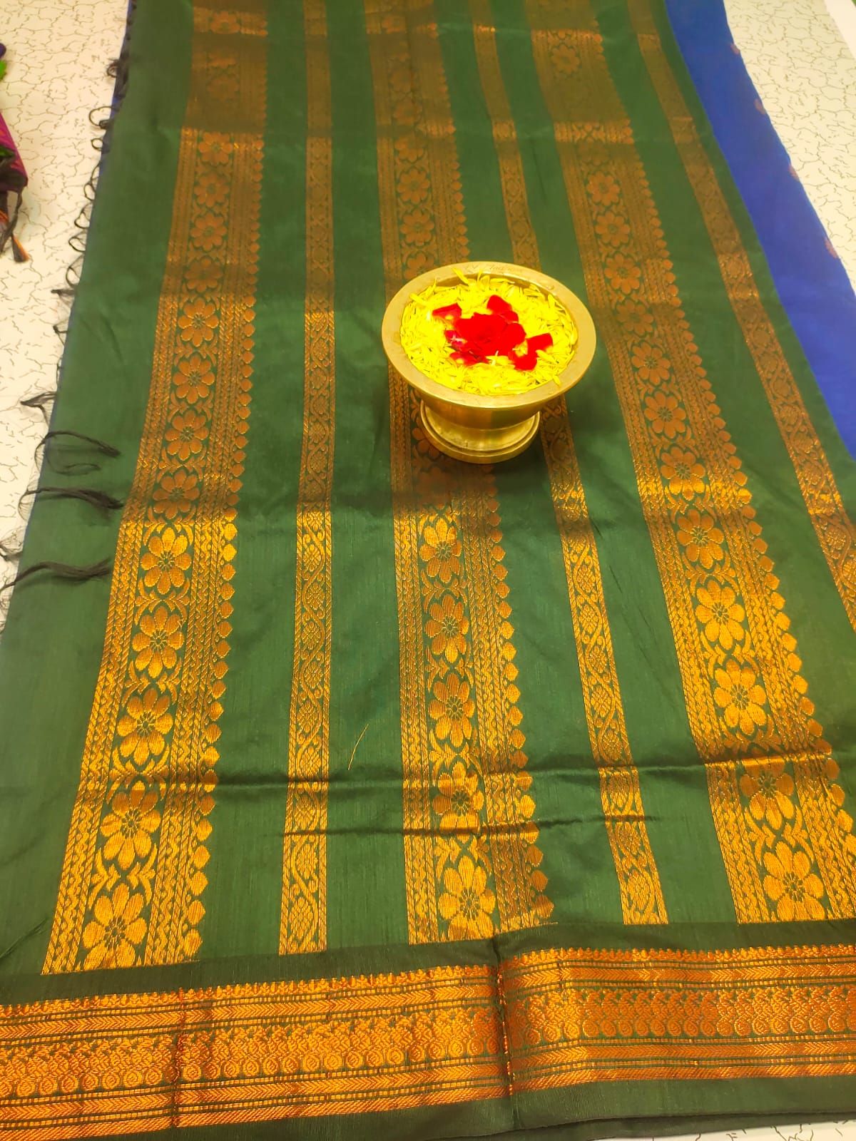 kalyani Pure cotton style saree