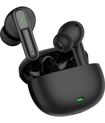 VERONIC ATOM Bluetooth True Wireless (TWS) In Ear 30 Hours Playback Fast charging,Powerfull bass IPX4(Splash & Sweat Proof) Black