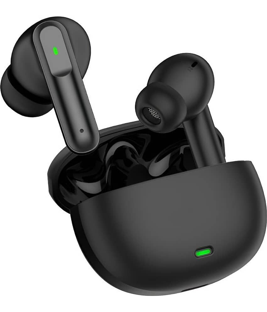 VERONIC ATOM Bluetooth True Wireless (TWS) In Ear 30 Hours Playback Fast charging,Powerfull bass IPX4(Splash & Sweat Proof) Black