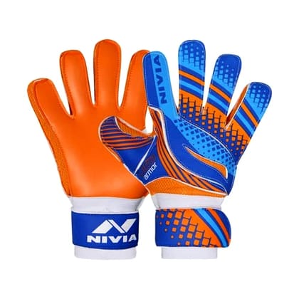 Nivia Men Ultra Armour Goalkeeper Gloves (Size - S) by Total Sporting And Fitness Solutions Pvt Ltd