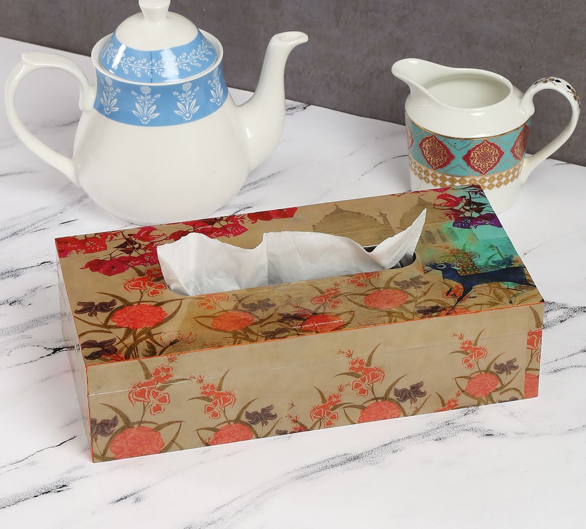 Palaces In Paradise Tissue Box Holder