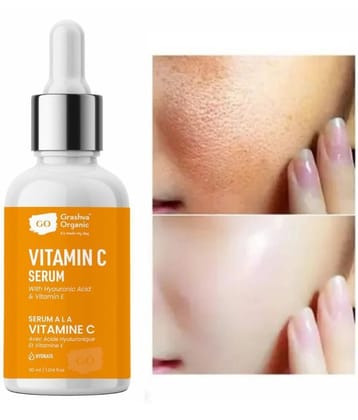 GRASHVA ORGANIC Face Serum Vitamin C Daily Care For All Skin Type ( Pack of 1 )