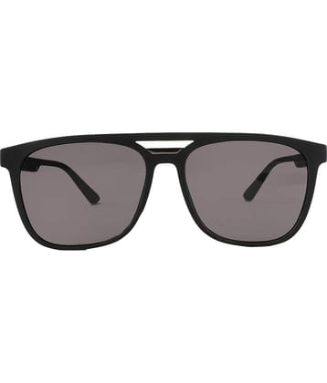 Bayberry Black Square Sunglasses ( Pack of 1 )