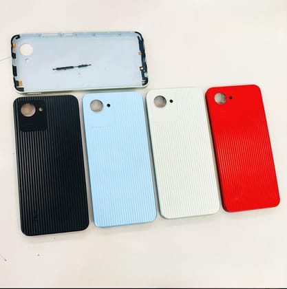 Back Panel Cover For Poco C30-Black