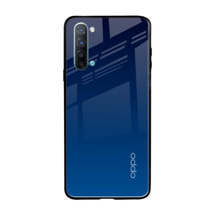 Very Blue Glass Case for Oppo Reno 3