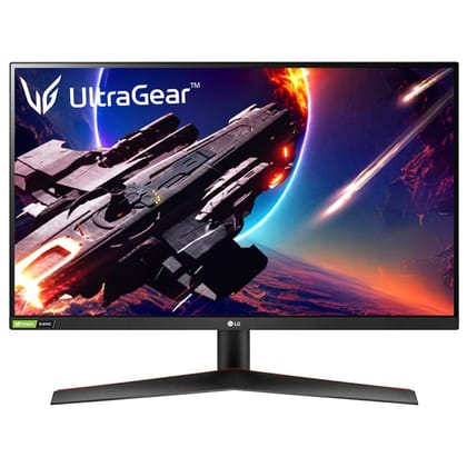LG  27GN800-B QHD IPS Ultragear Gaming Monitor 68 CM (27 Inches),  HDMI X 2, DP, HP Out  (Black)
