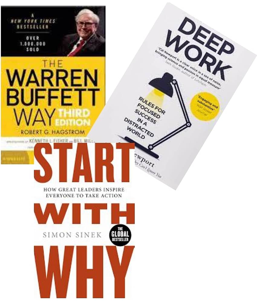 The Warren Buffett Way + Start With Why + Deep Work