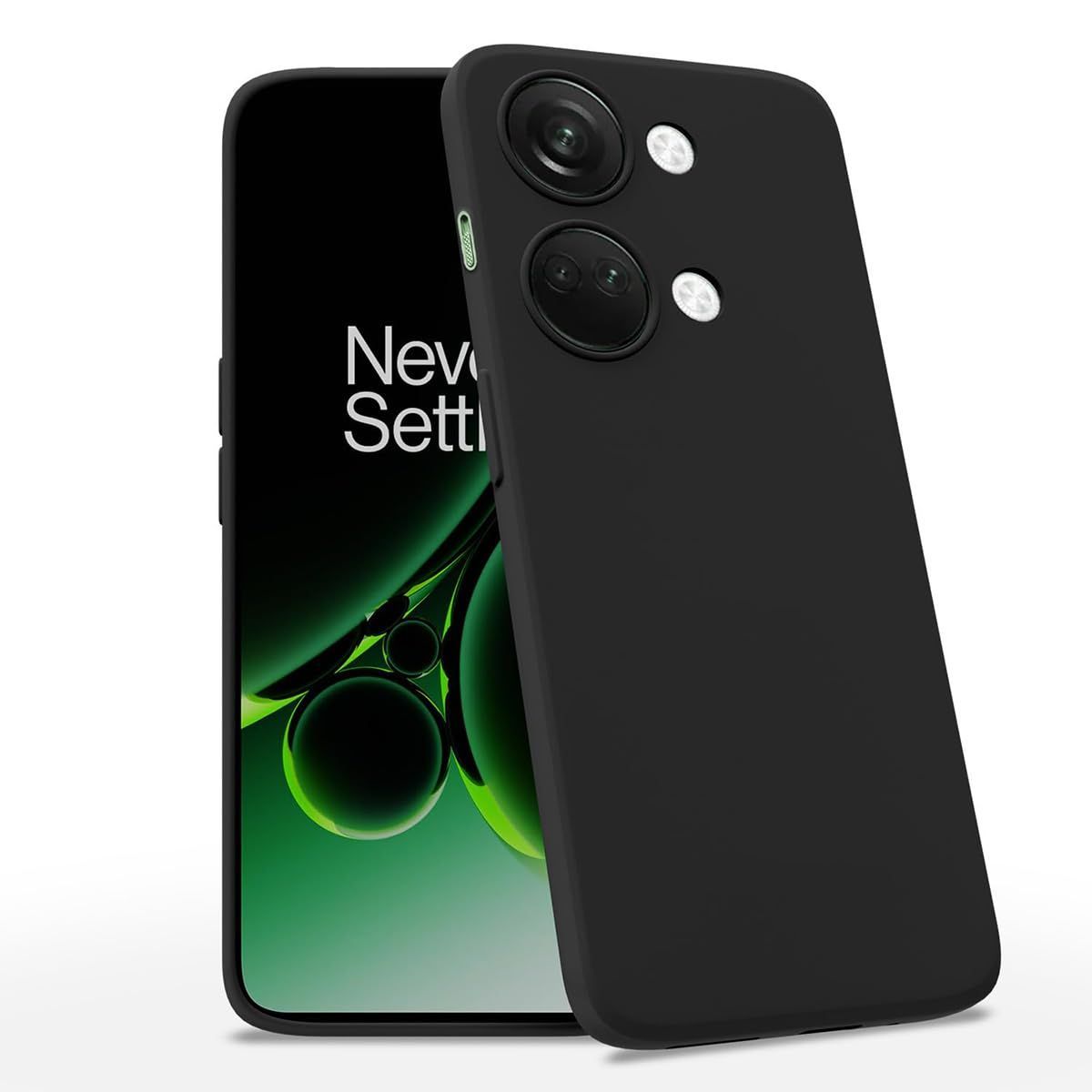 LIRAMARK Liquid Silicone Soft Back Cover Case for Oneplus Nord 3 5G