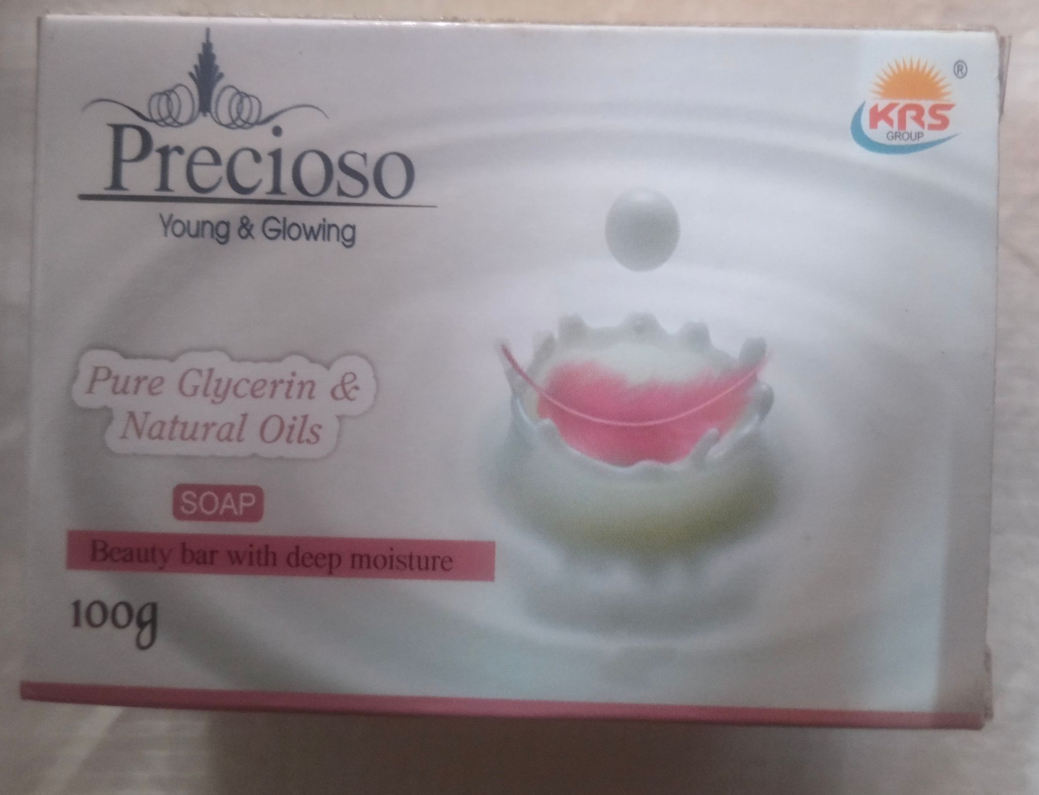 Precioso Young & glowing Natural oils Soap 