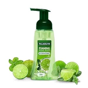 Palmolive Foaming Lime & Mint Handwash - Hydrating, Removes Germs, 250 ml Pump