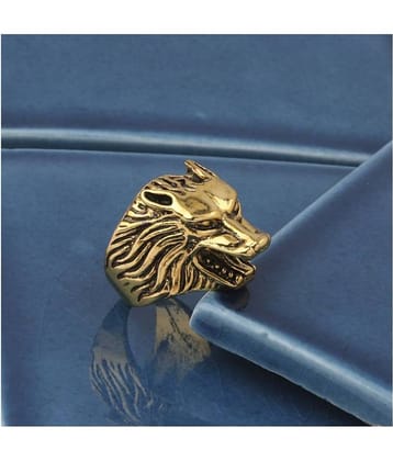 SILVER SHINE Gold Plated Designer Stylish Different look Ring For Men Boys