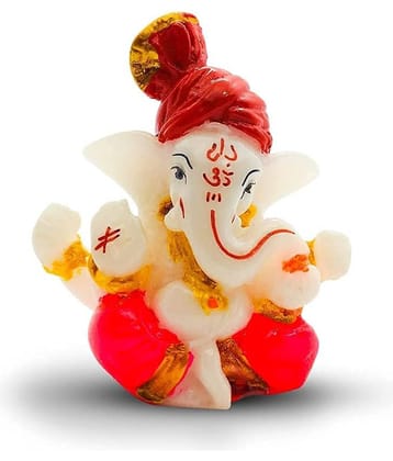THRIFTKART Lord Ganesha Ideal For Car Dashboard ( Pack of 1 )