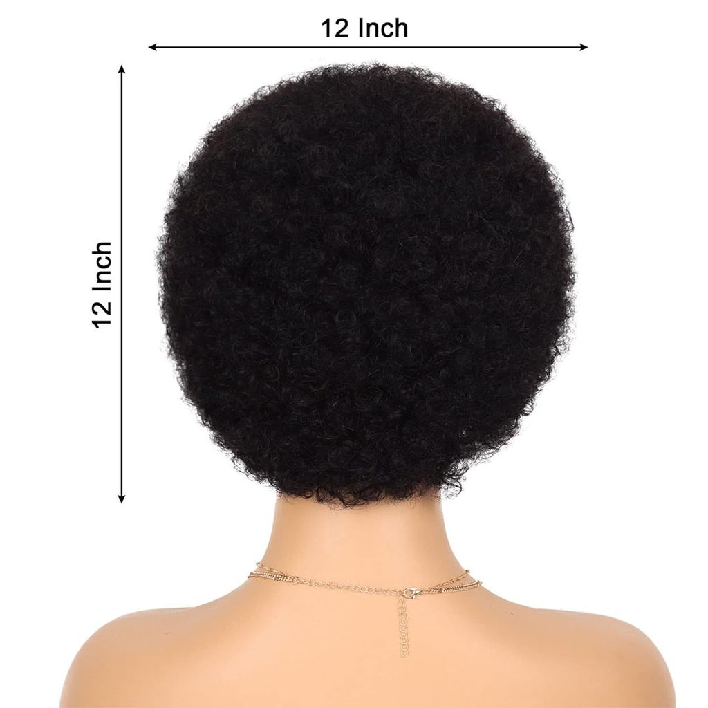 Black Dense Afro Wig
