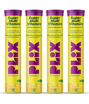 Plix Multivitamins For Men & Women ( Pack of 4 )