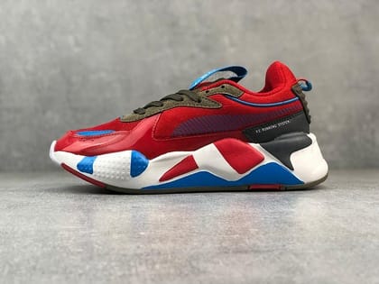 PumaRS-X Retro - Red Steel Grey-Euro 41