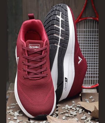 Action Sports Shoes For Men White Men's Sports Running Shoes