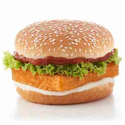 Spicy paneer burger
