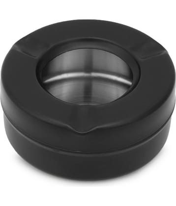 Black Lid Ash Tray