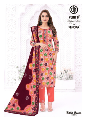 Batik Queen Vol 2 Deeptex Prints Readymade Cotton Pant Suits Batik Queen Vol 2 Deeptex Prints Readymade Cotton Pant Suits