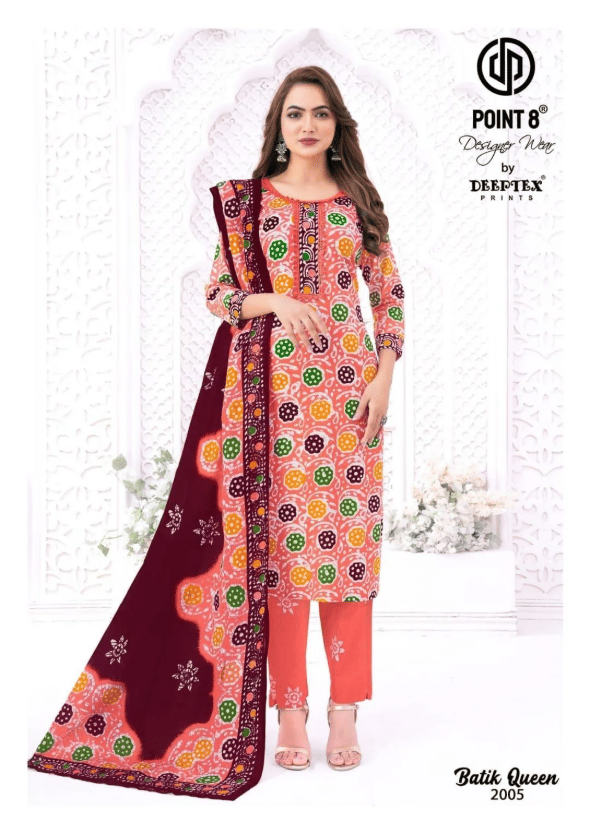 Batik Queen Vol 2 Deeptex Prints Readymade Cotton Pant Suits