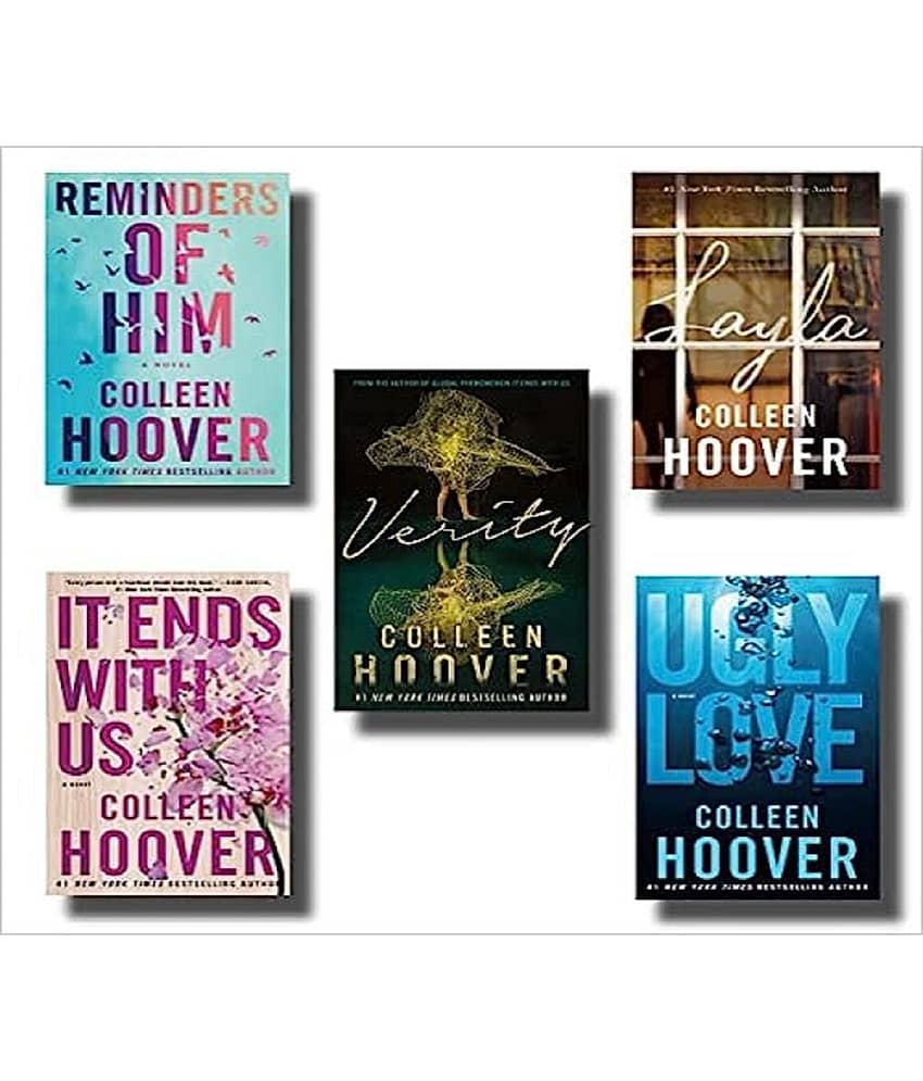 Ugly Love + It Ends With Us + Verity + Layla + Reminder Of Him ( Combo Of Romantic Books By Colleen Hoover) Paperback – Big Book, 1 January 2021