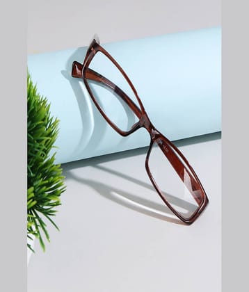 Hexxa Rectangle Full Rim Reading Glasses
