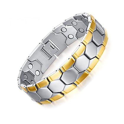 Stainless Steel Health Care Magnet Therapy Bio Energy Bracelet