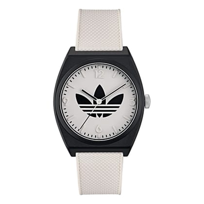 Adidas Originals White Dial Unisex Analog Watch - AOST23549-White