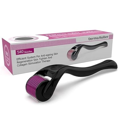 Simply Herbal Derma Roller 0.5mm – 540 Titanium Needles