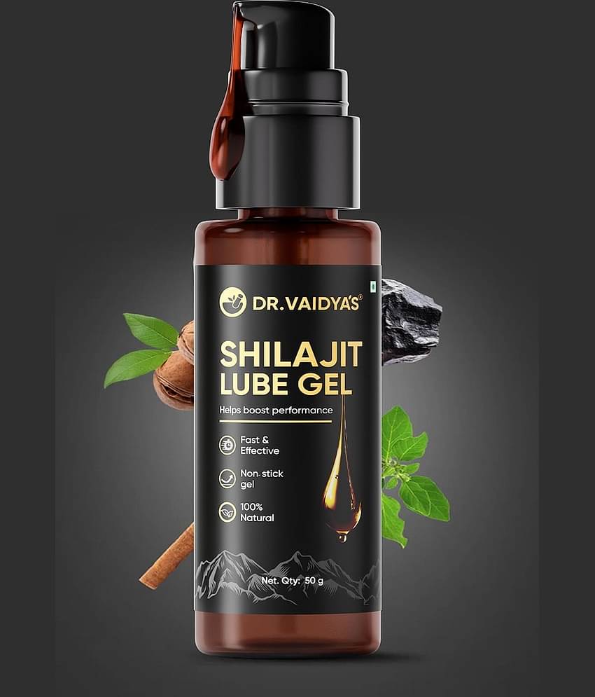 Dr. Vaidya's Shilajit Lube Gel 50g (Pack of 1)
