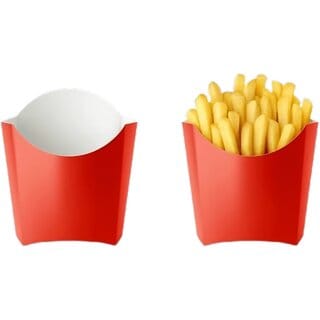 French Fries Red Box - 50 Pcs