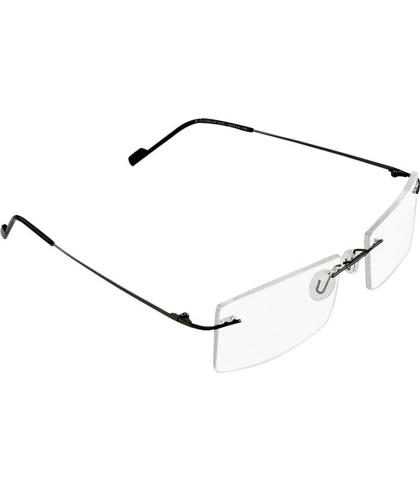 Admire Black Rimless Rectangular Computer Glasses ( Pack of 1 )