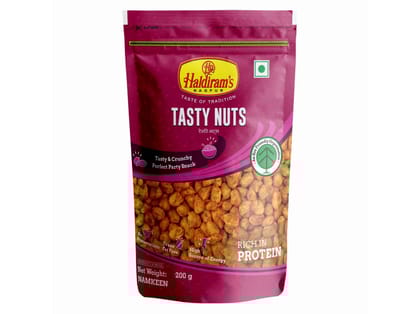 Haldiram's Tasty Nuts Namkeen - 200 gm