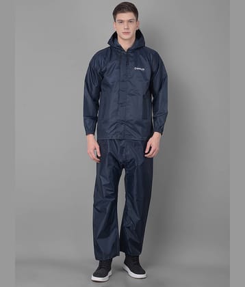 Dollar Blue Polyester Men's Rain Suit ( Pack of 1 )