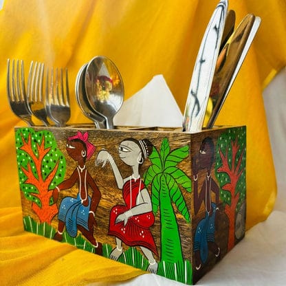 Sangam- Wooden Multipurpose Holder Sangam- Wooden Multipurpose Holder